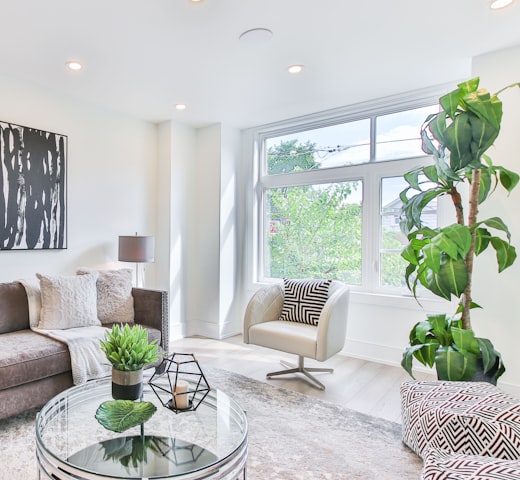 Bright living room