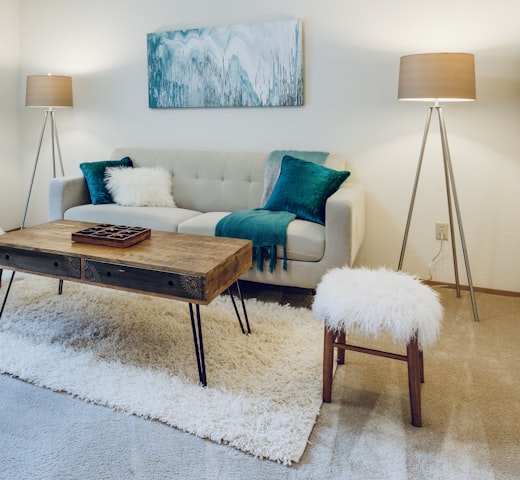 Living room with sofa